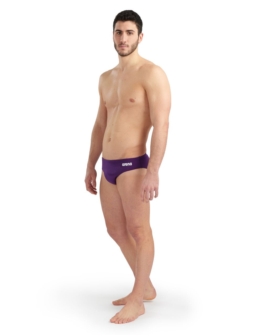 Team Swim Briefs Solid miesten uimahousut, luumuArena