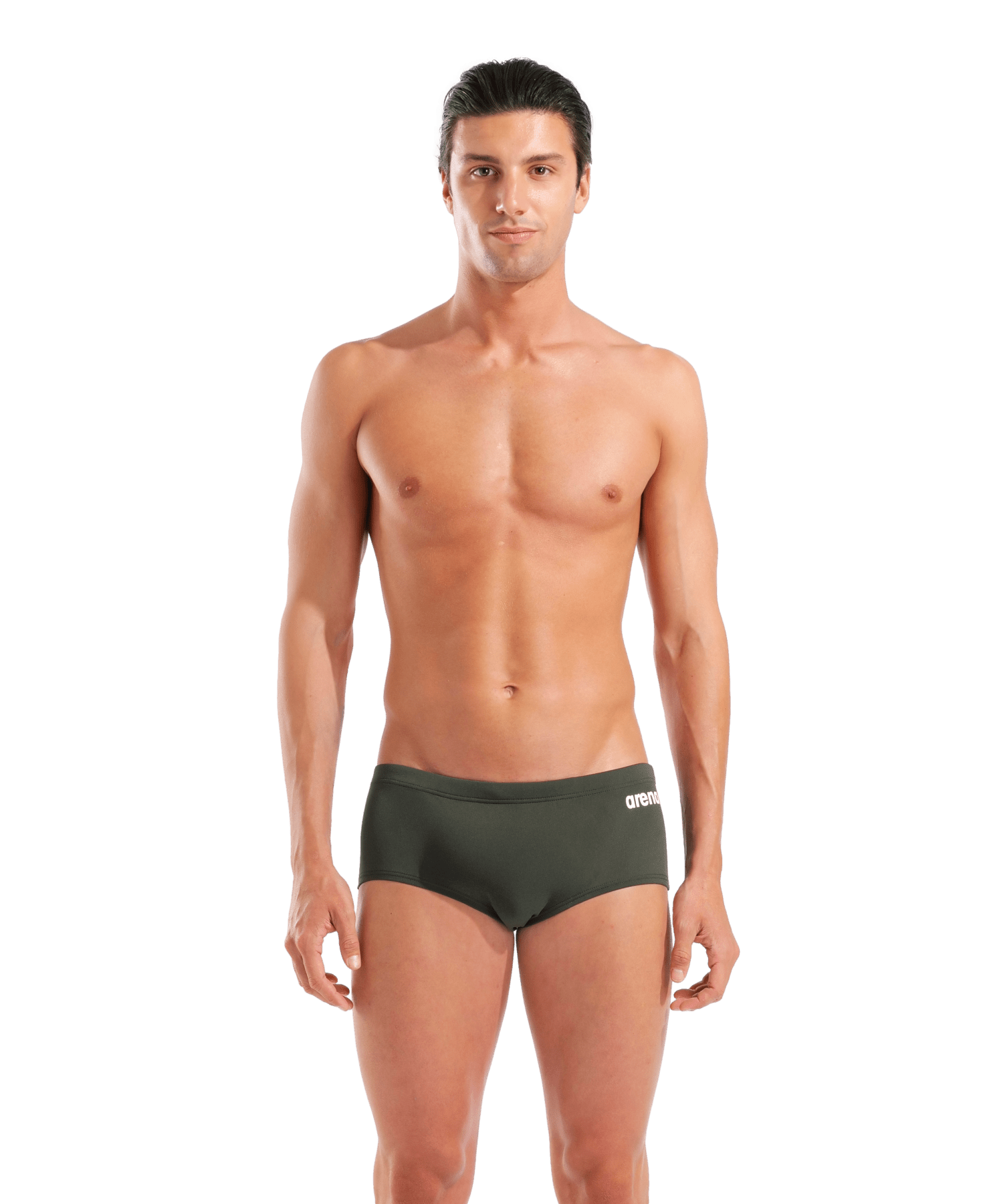 Team Swim Low Waist Short Solid miesten uimahousut, Dark SageArena