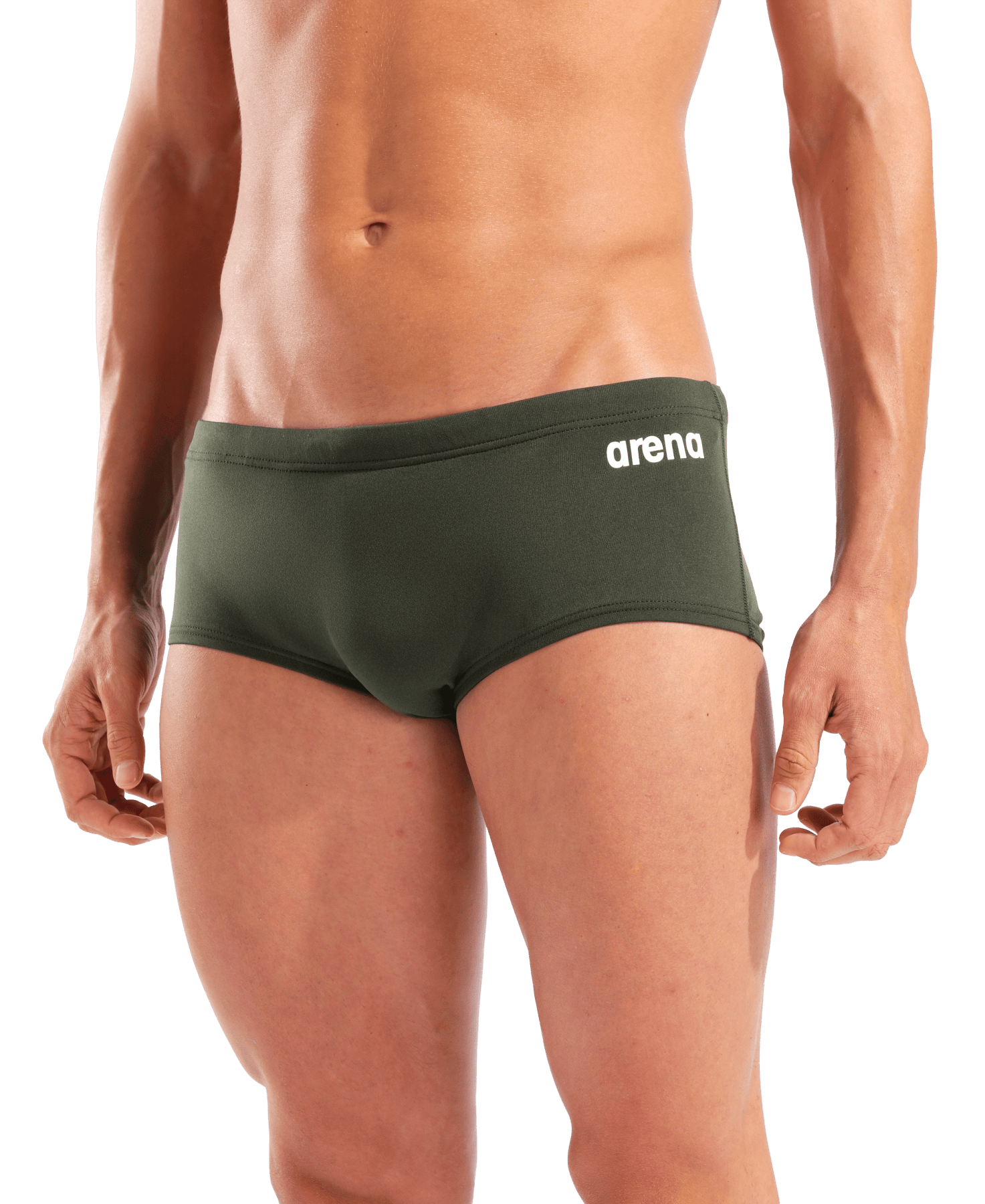 Team Swim Low Waist Short Solid miesten uimahousut, Dark SageArena