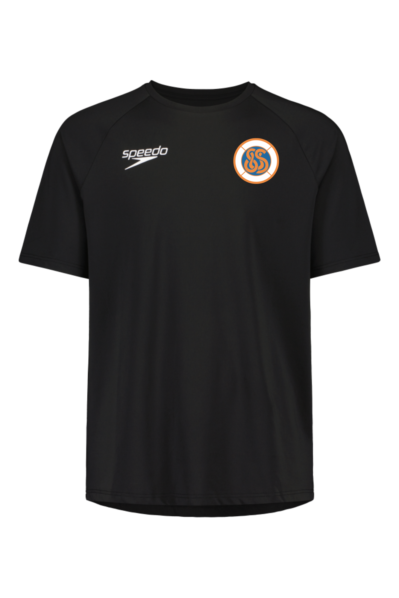 Miesten Technical UV T-shirt, musta - Savonlinnan uimaseura