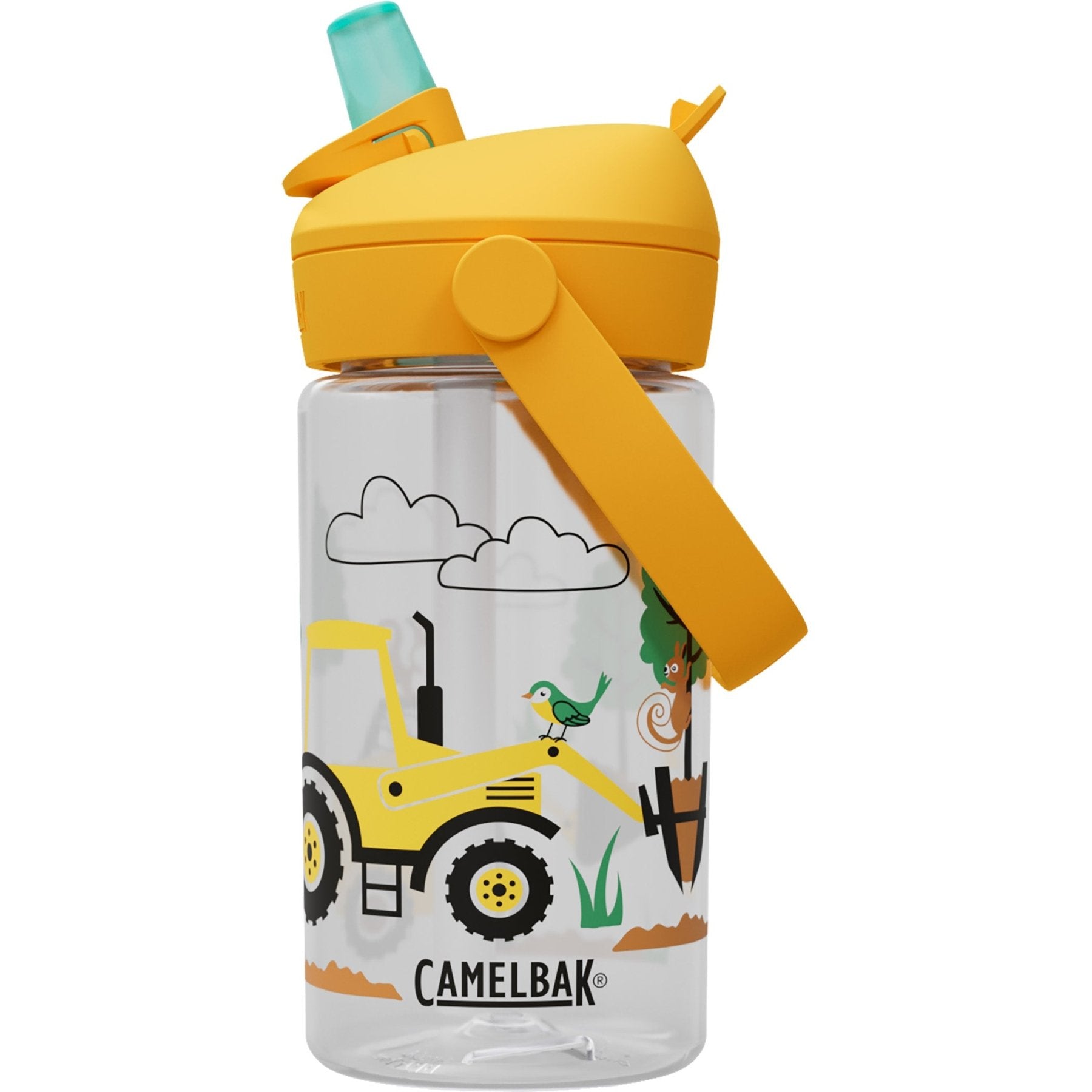 Thrive Flip Straw Kids 0,4L Tractors and Trees - Camelbak