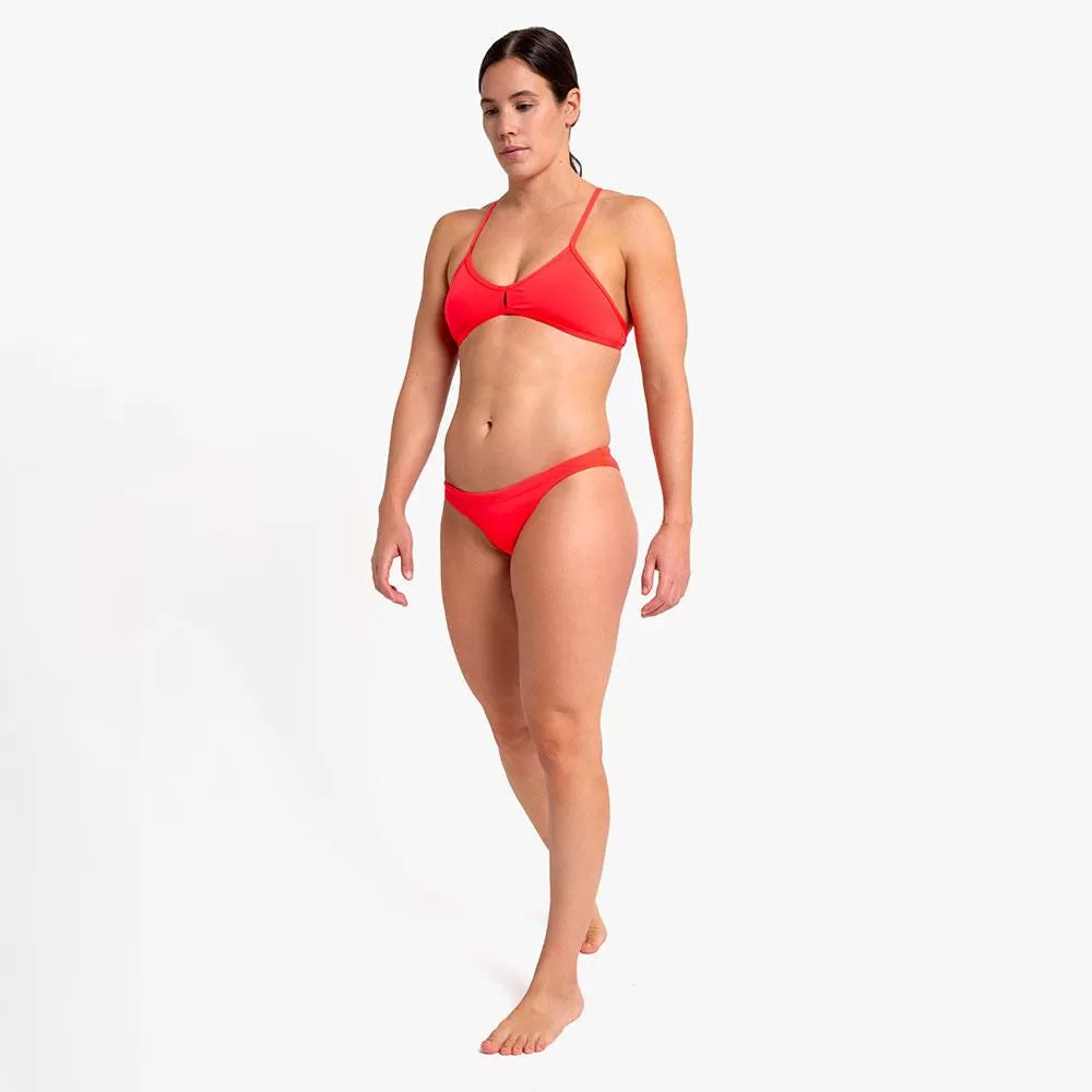 Bottom Capri bikini bottom, red