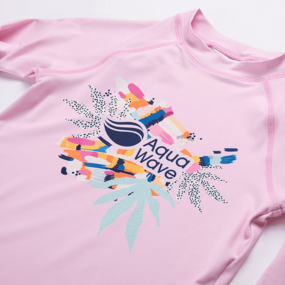 Uver Kids tyttöjen UV-paita, pinkkikuosi