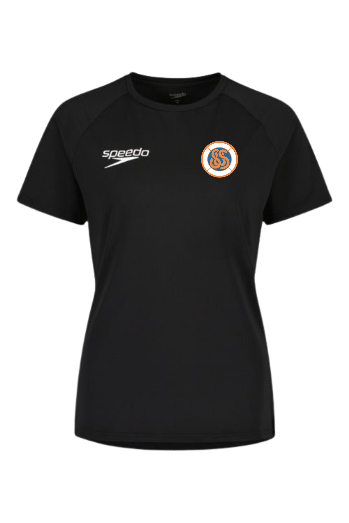 Naisten Technical UV T-shirt, musta - Savonlinnan uimaseura