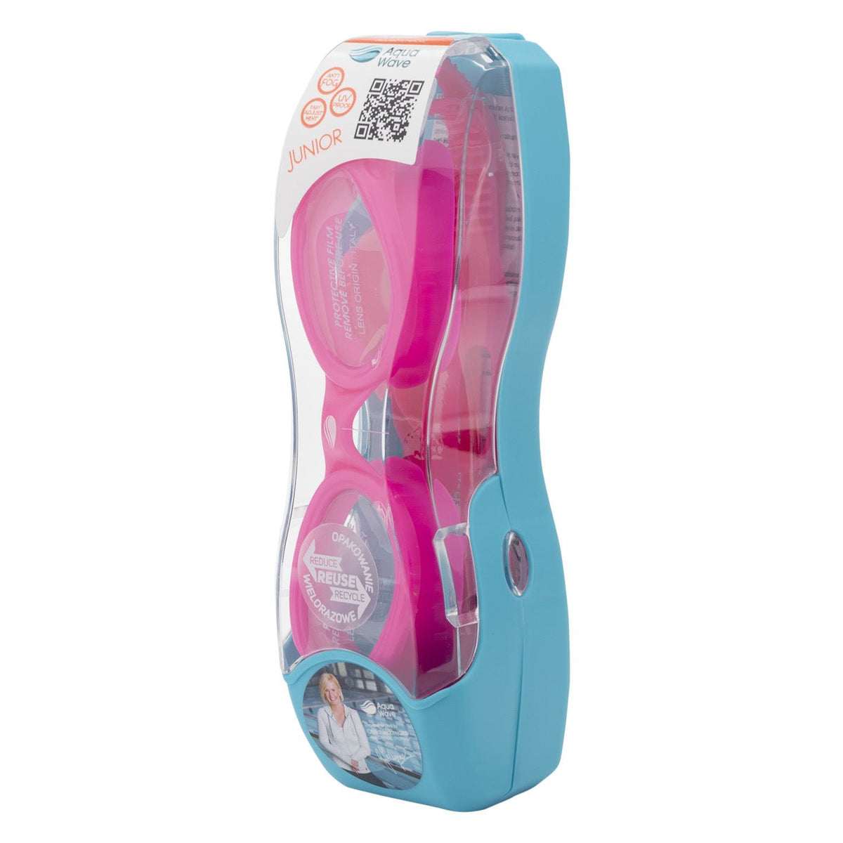 Visio lasten uimalasit, neonpinkki