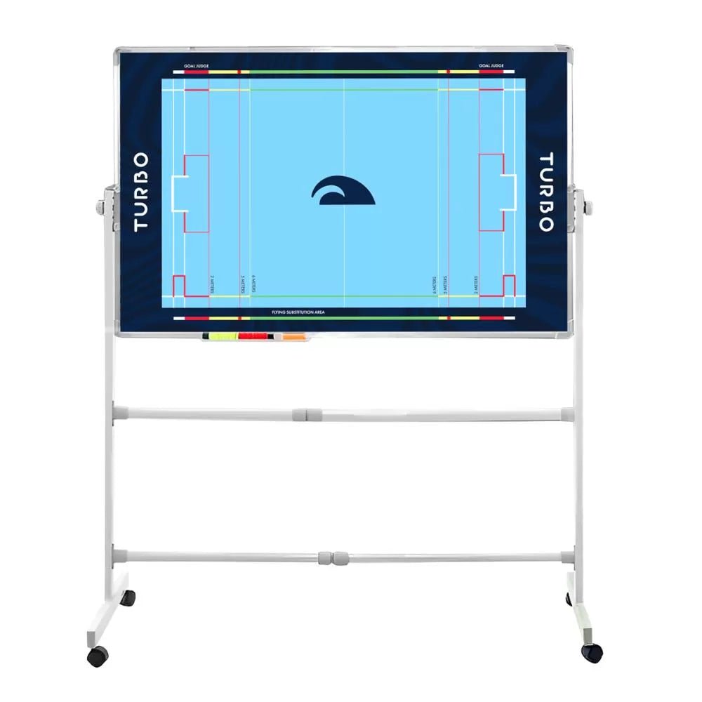Water Polo Tactical Board With Wheels (100 X 160 cm)Turbo