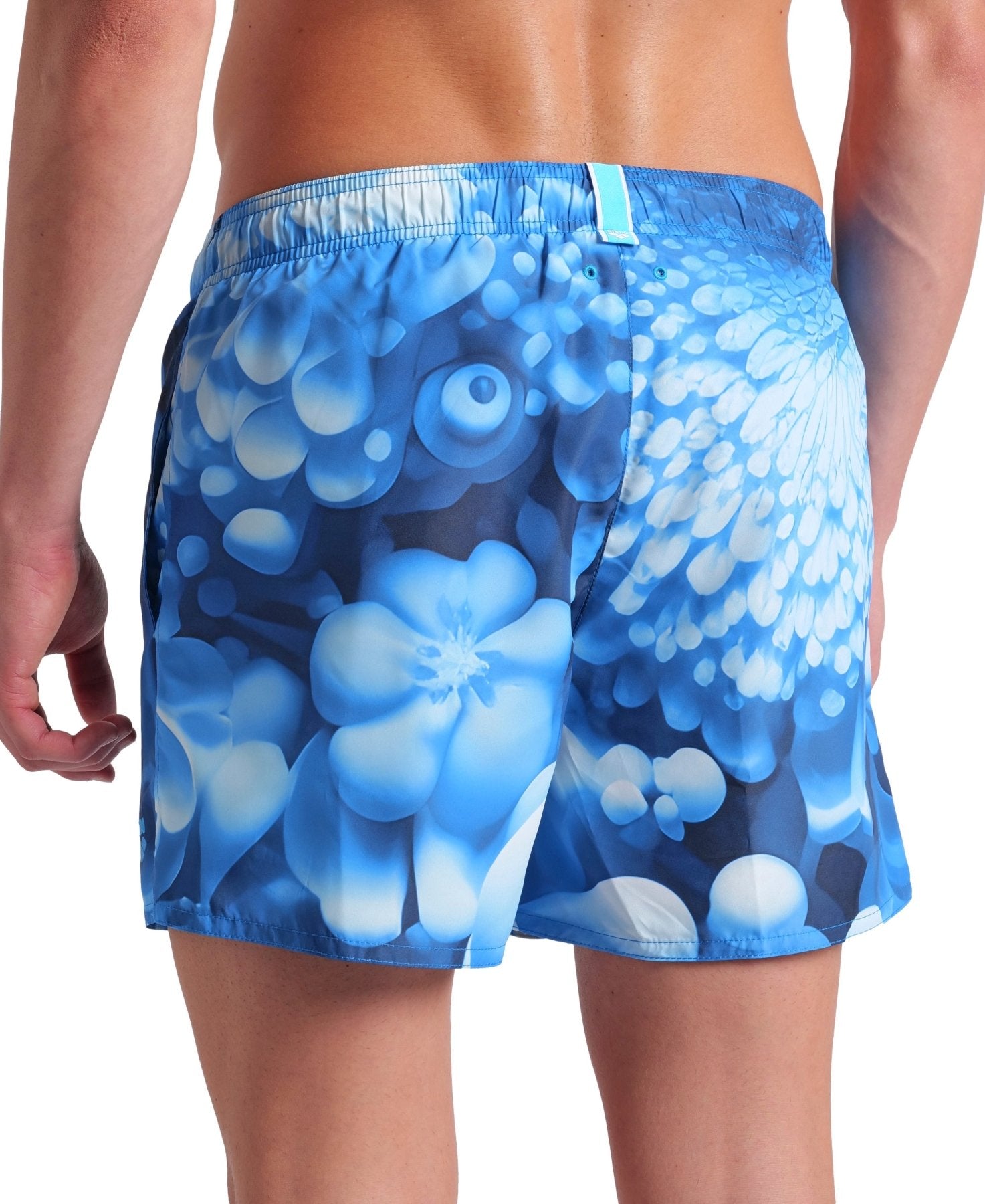 Water Prints Beach Short miesten uimashortsit, sininen - Arena