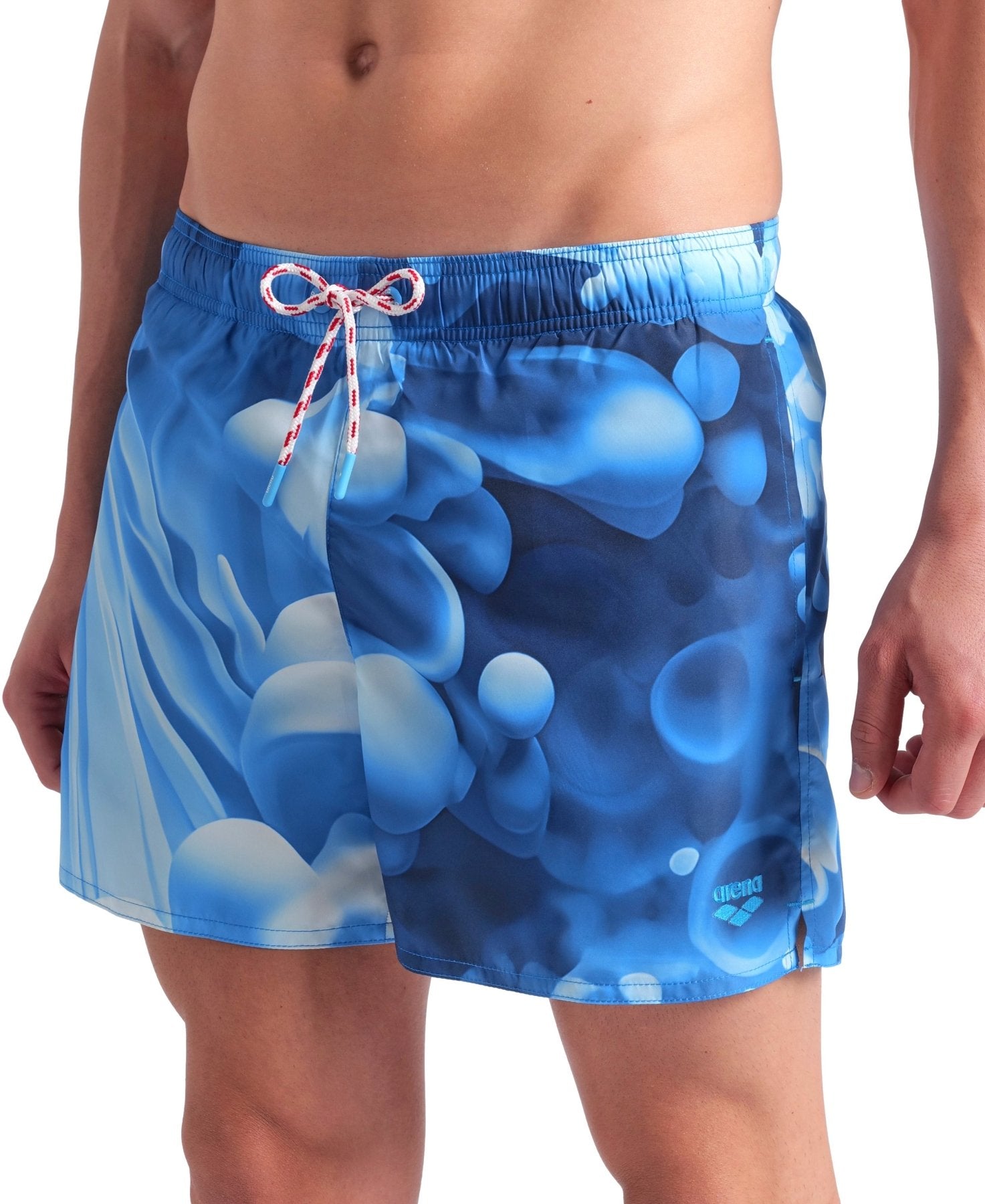 Water Prints Beach Short miesten uimashortsit, sininen - Arena