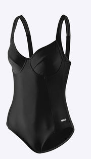Wire Bra C - cup naisten uimapuku, musta - Beco