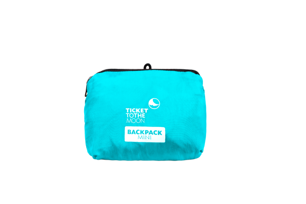 Mini Backpack, turquoise-royal blue