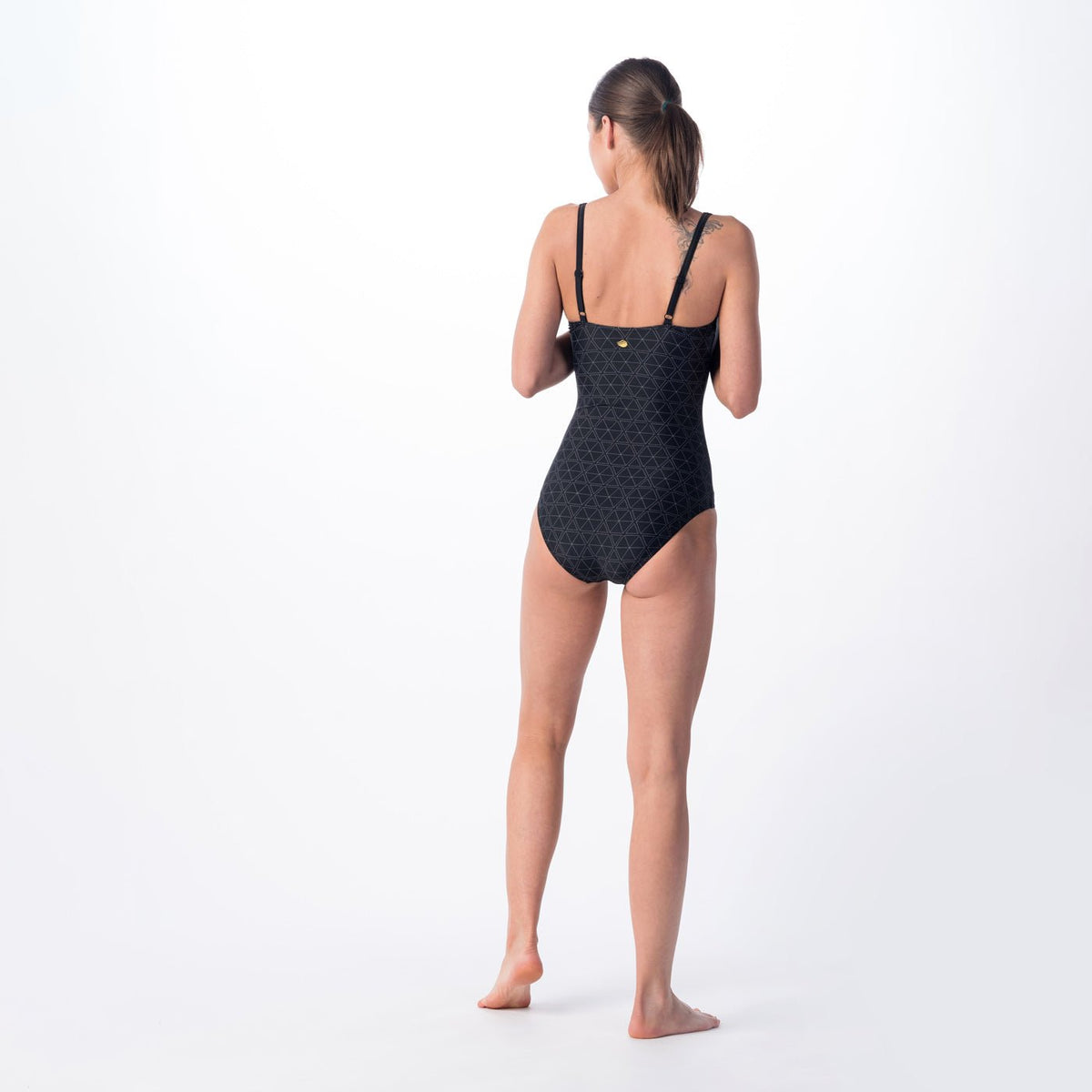 Zoey naisten uimapuku, musta