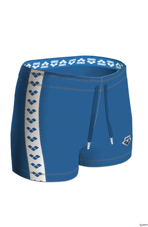 Retro women's shorts, light blue