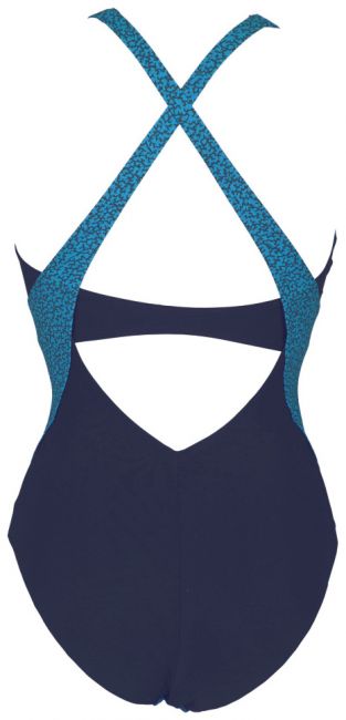 Clio Cradle Back Women's Swimsuit, blue