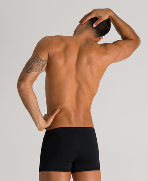 Essentials Boxer miesten uimahousut, musta