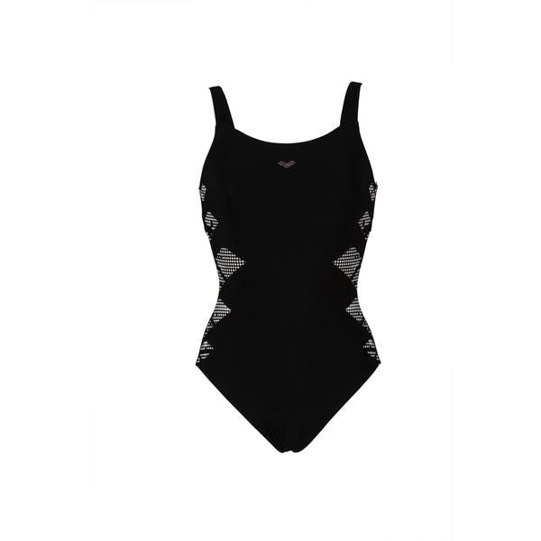 Eva Wing Back up women's swimsuit, black