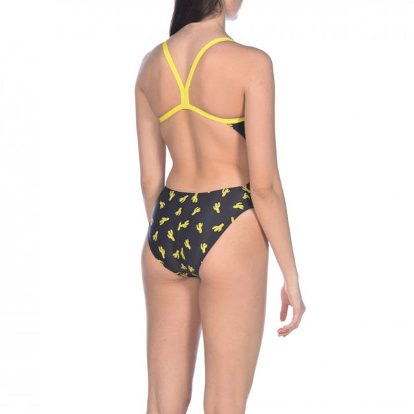 Cactus Challenge back, Women's swimsuit