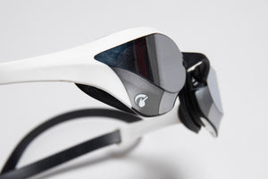 Cobra Ultra Swipe Mirror, hopea-valkoinen
