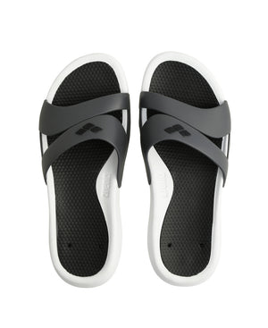 Nina sandals, white-black