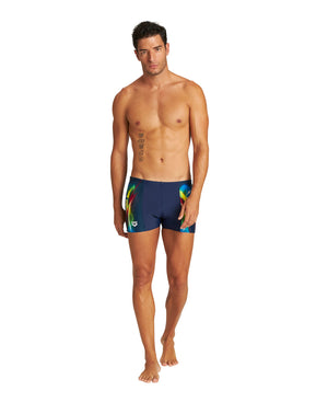 Color Shadings men's swimwear, dark blue