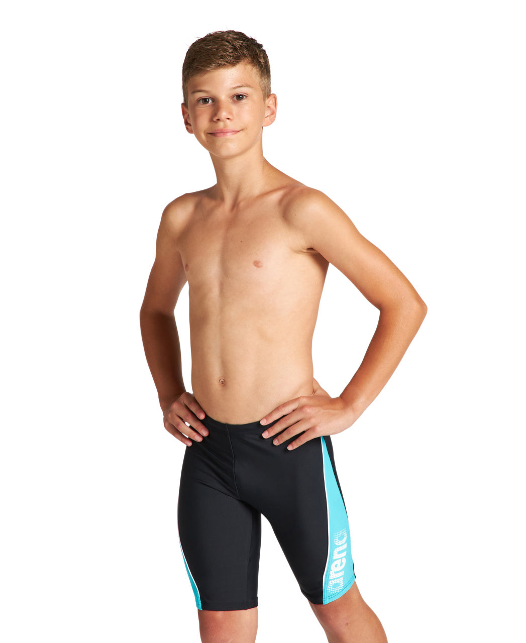 Thrice Jr Jammer Poikien uimahousut, musta