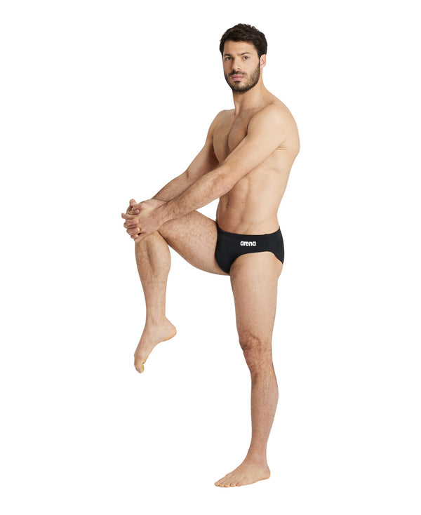 Team Swim Briefs Solid men's swim briefs, black