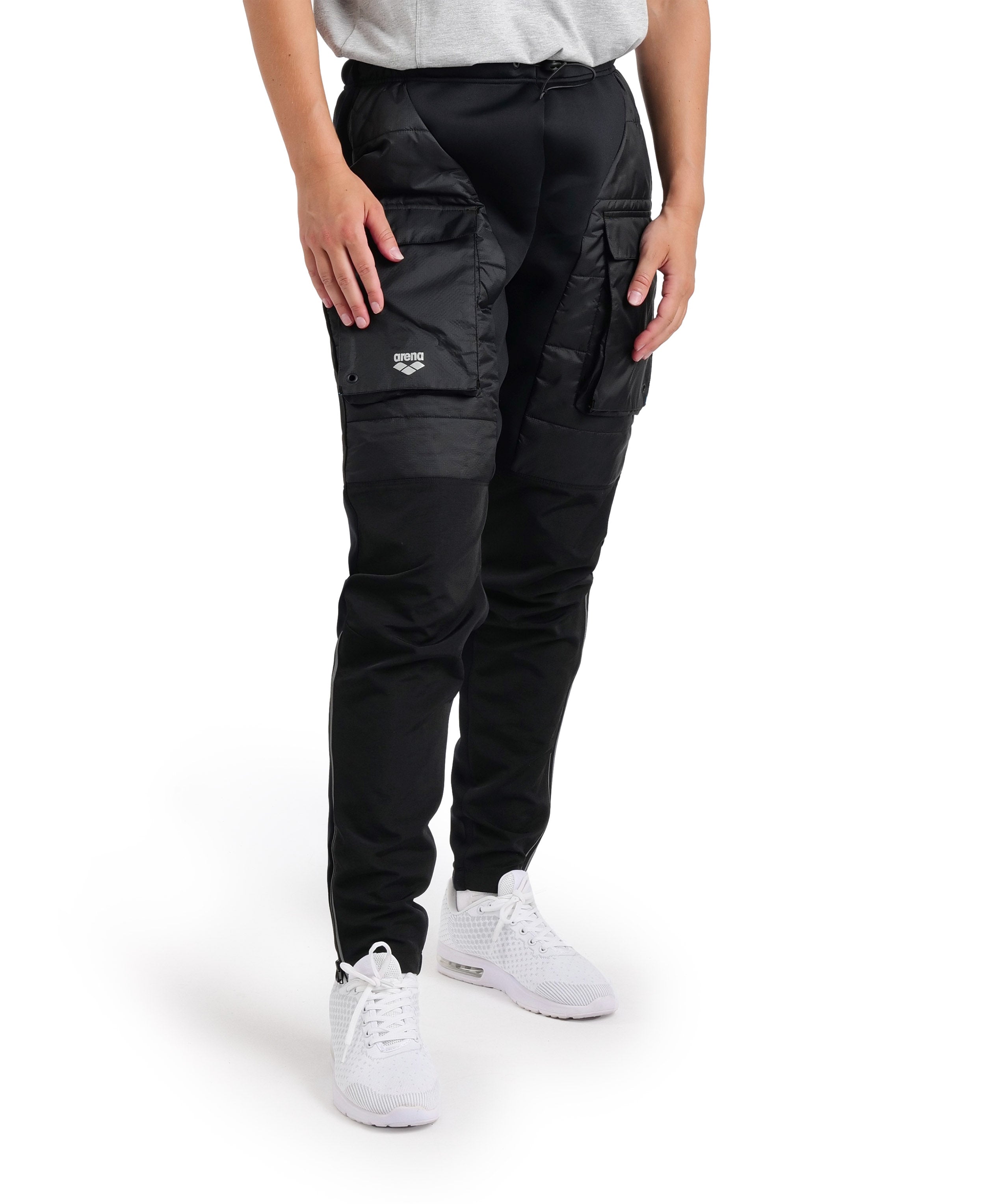 Team Half-Quilted Pant pants, black