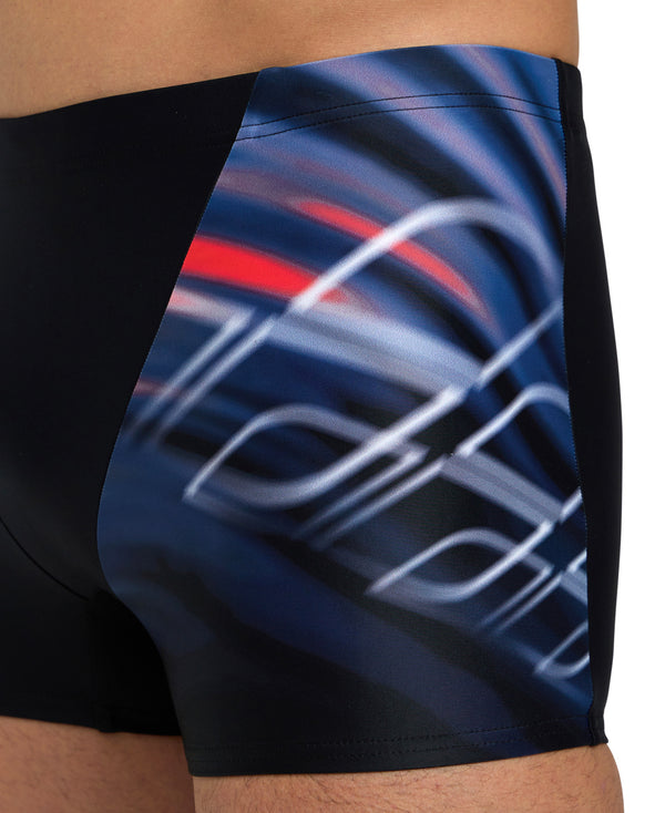 Shading Swim Short miesten uimahousut, musta