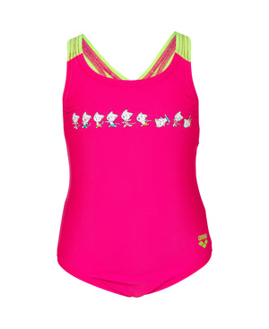 Friends girls swimsuit, pink