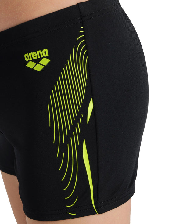 Swim Short Graphic poikien uimahousut, musta
