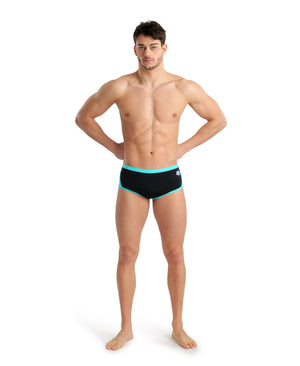 Icons Low Short Men's swimwear, black-blue