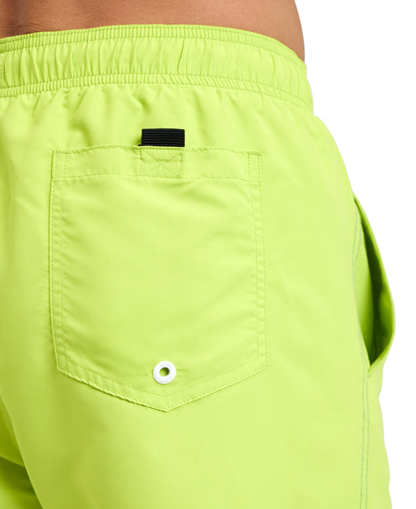 Fundamentals Boxer men's swim trunks, bright yellow