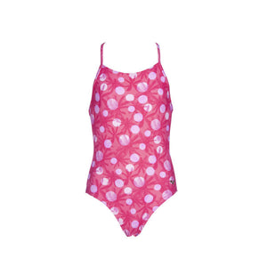 Tropical Summer tyttöjen uimapuku, pinkki