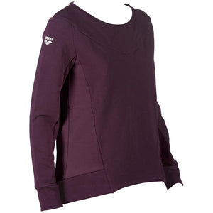 W Gym Fleece Women's gym shirt, dark red
