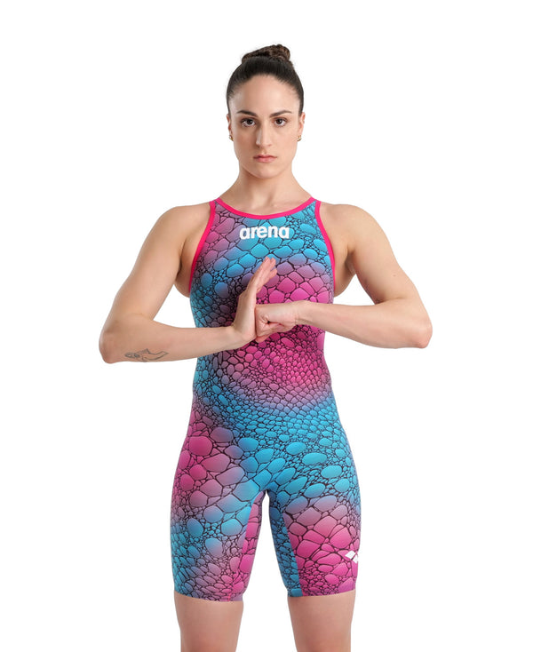 Carbon Air 2 Gator naisten kilpapuku, sini-pinkki