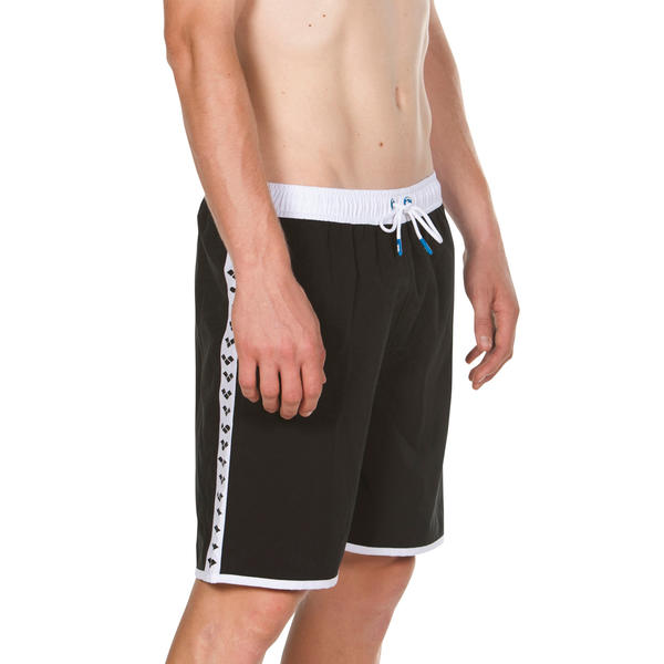 Team Stripe Bermuda, musta