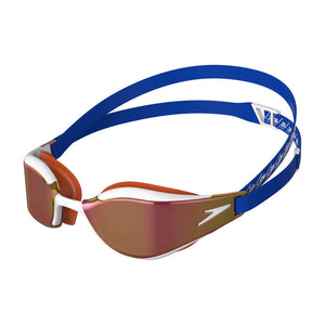 Fastskin Hyper Elite Mirror swimming goggles, rose gold-blue