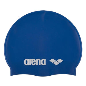 Classic junior swim cap, blue