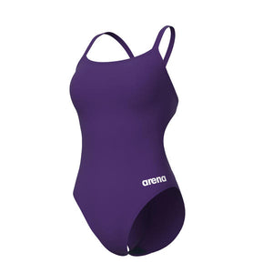 Team Challenge Solid women's swimsuit, plum