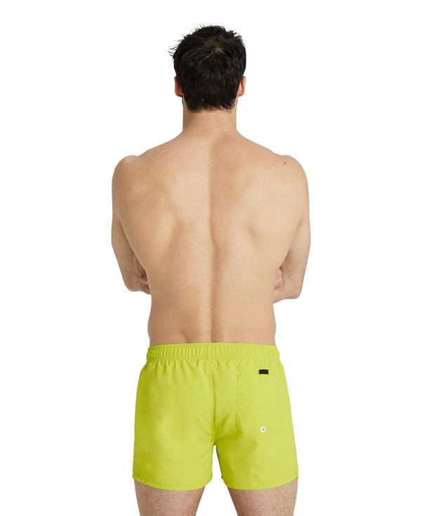 Fundamentals X-Short men's swimming shorts, yellow