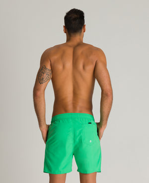 Fundamentals men's swimming shorts, green