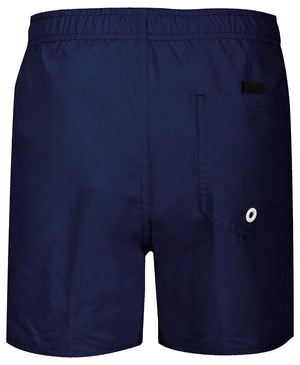 Fundamentals boys' swimming shorts, navy blue