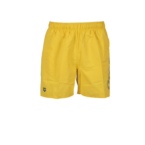 Fundamentals Logo miesten uimashortsit, keltainen