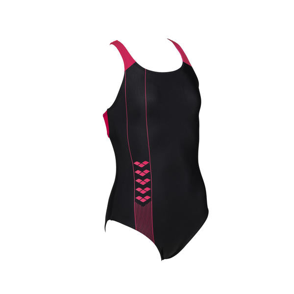 Linear Serigraphy Jr girls swimsuit