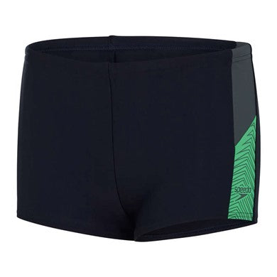 Dive Aquashort boys' swimming trunks, black-green