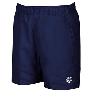 Fundamentals boys' swimming shorts, navy blue