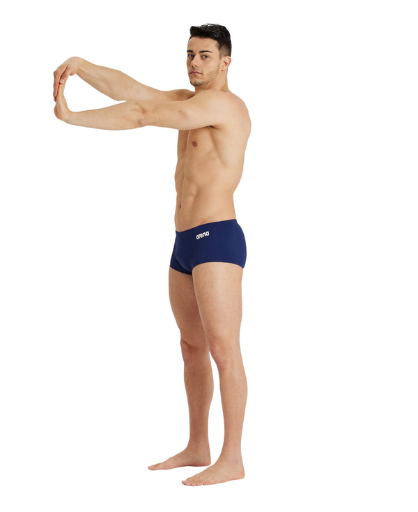 Solid boxer Men's swimwear, dark blue