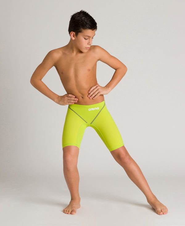 Powerskin ST 2.0 jammer boys' racing suit, Lime
