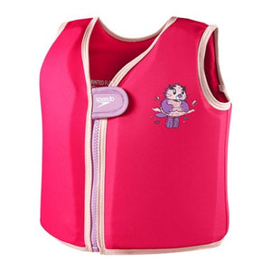 Character Printed Float Vest uimaliivi, pinkki