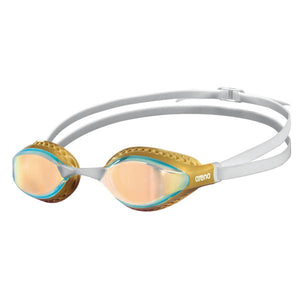 Airspeed Mirror swim goggles, golden