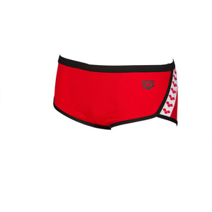 Team Stripe boxer men's swimwear, red